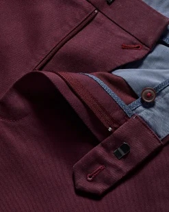 The Ultimate Chino|Pants & Shorts<Charles Tyrwhitt Ultimate Non-Iron Chinos - Wine Red