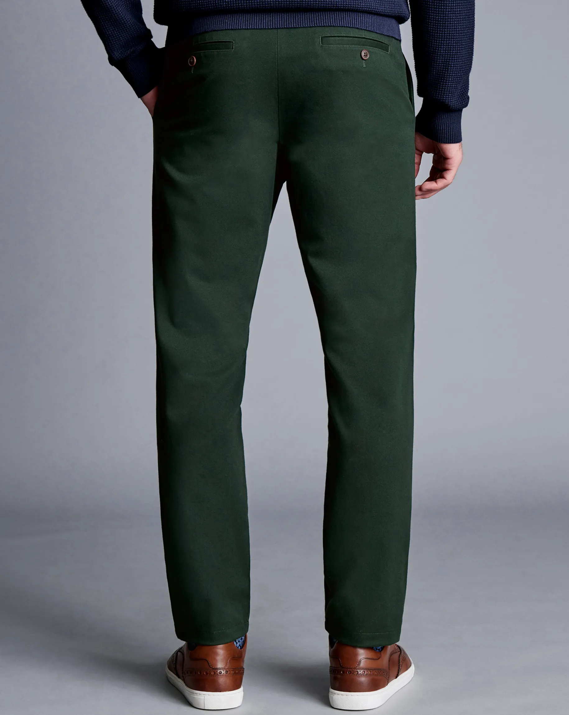 The Ultimate Chino|Pants & Shorts<Charles Tyrwhitt Ultimate Non-Iron Chinos - Green