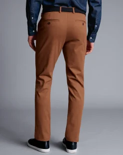 Golf Collection|Pants & Shorts<Charles Tyrwhitt Ultimate Non-Iron Chinos - Toffee