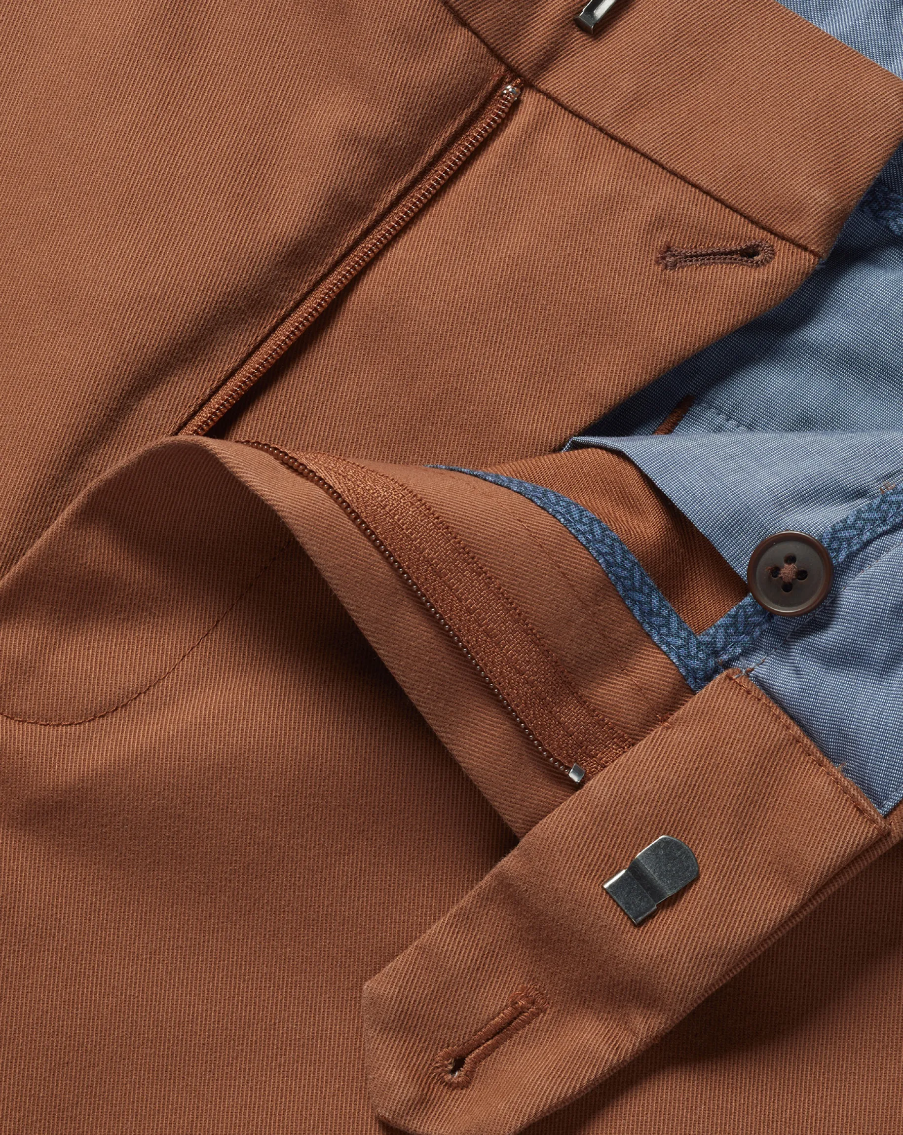 Golf Collection|Pants & Shorts<Charles Tyrwhitt Ultimate Non-Iron Chinos - Toffee