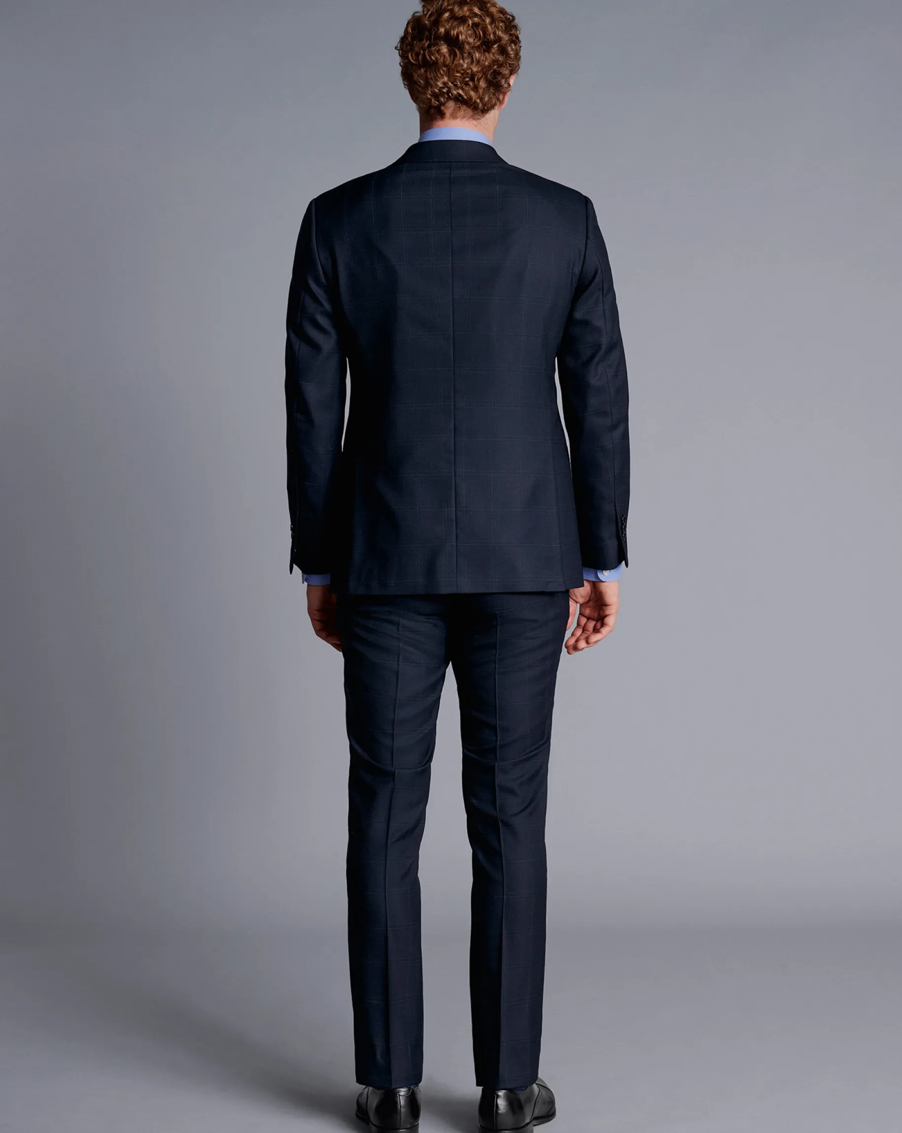 Suit Jackets|Blazers<Charles Tyrwhitt Ultimate Performance Check Suit Jacket - Navy