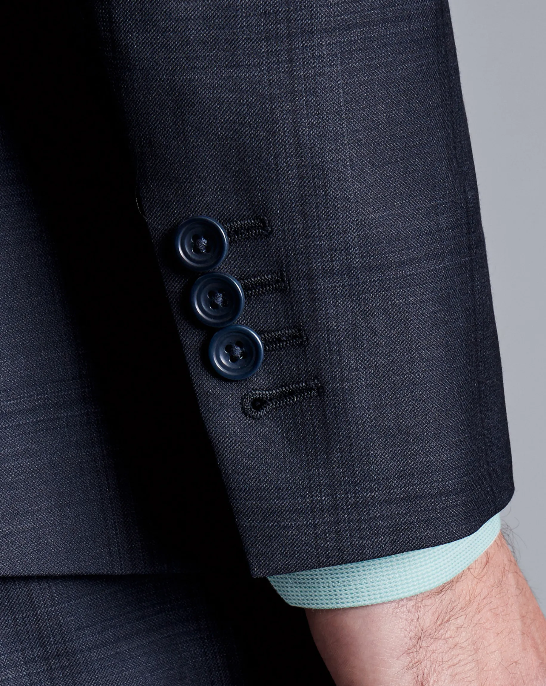Suit Jackets<Charles Tyrwhitt Ultimate Performance Check Suit Jacket - Navy