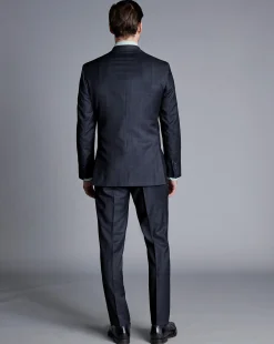 Suit Jackets<Charles Tyrwhitt Ultimate Performance Check Suit Jacket - Navy