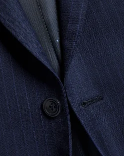 Suit Jackets|Blazers<Charles Tyrwhitt Ultimate Performance Stripe Suit Jacket - French Blue