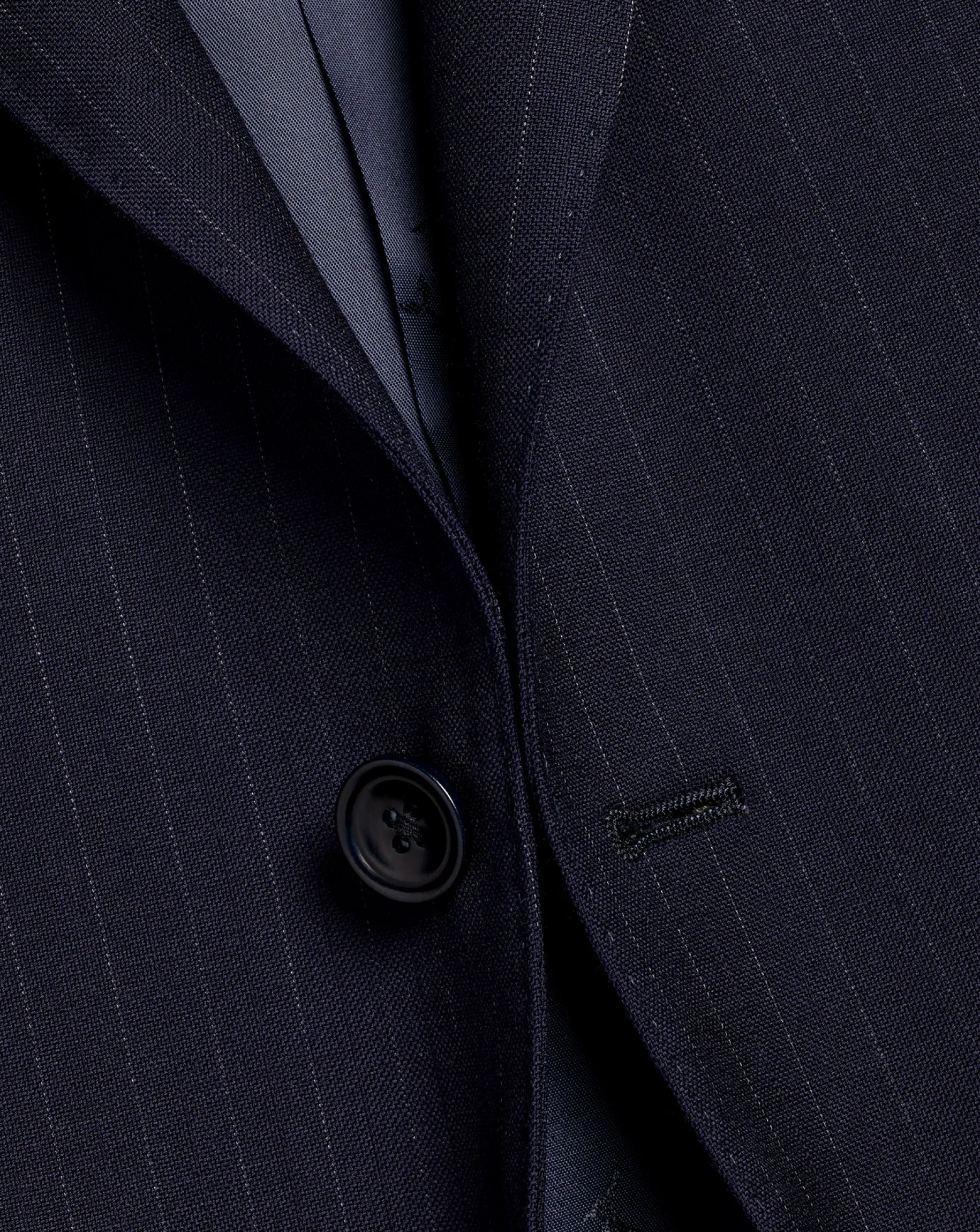 Suit Jackets|Blazers<Charles Tyrwhitt Ultimate Performance Stripe Suit Jacket - Navy