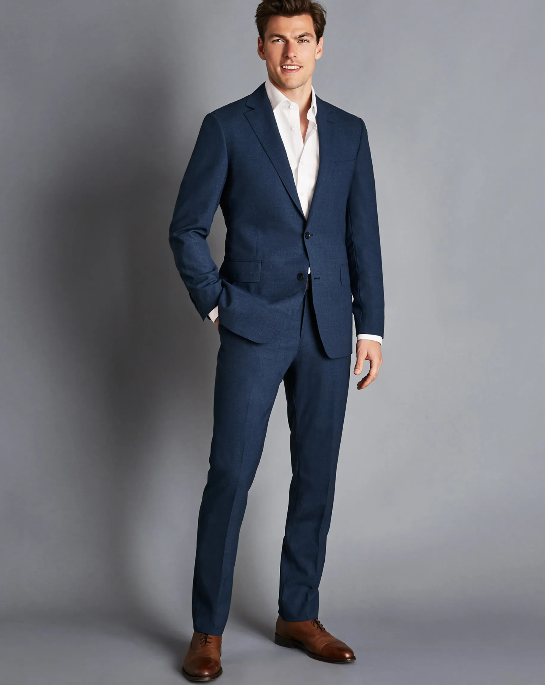 Suit Jackets|Blazers<Charles Tyrwhitt Ultimate Performance Suit Jacket - Steel Blue