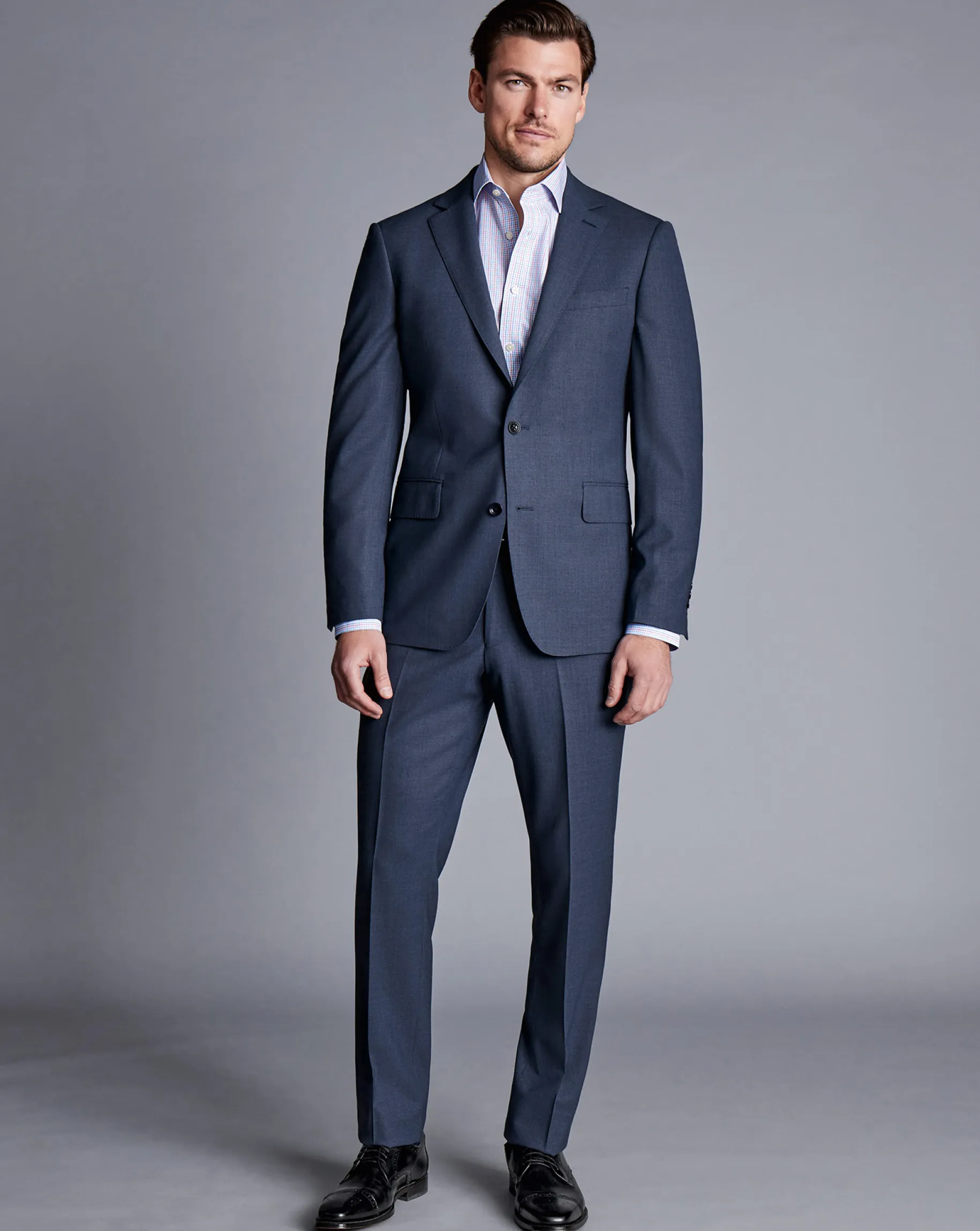 Suit Jackets|Blazers<Charles Tyrwhitt Ultimate Performance Suit Jacket - Heather Blue