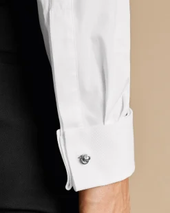 Luxury Shirts|Dress Shirts<Charles Tyrwhitt Wing Collar Marcella Bib Tuxedo Shirt - White