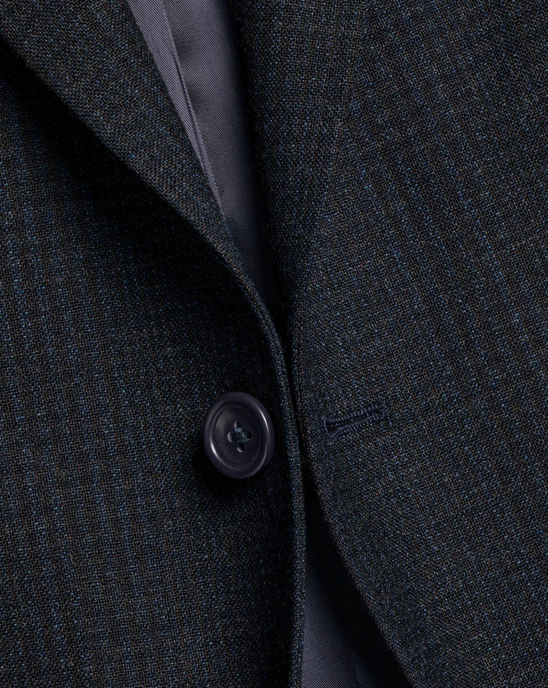 Coats & Jackets|Blazers<Charles Tyrwhitt Wool Check Jacket - Denim Blue