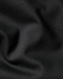 Zip Neck polos|Smart polos<Charles Tyrwhitt Zip-Neck Jersey Polo - Black