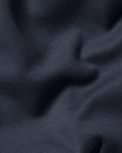 Zip Neck polos|Blue Shirts<Charles Tyrwhitt Zip-Neck Jersey Polo - Navy