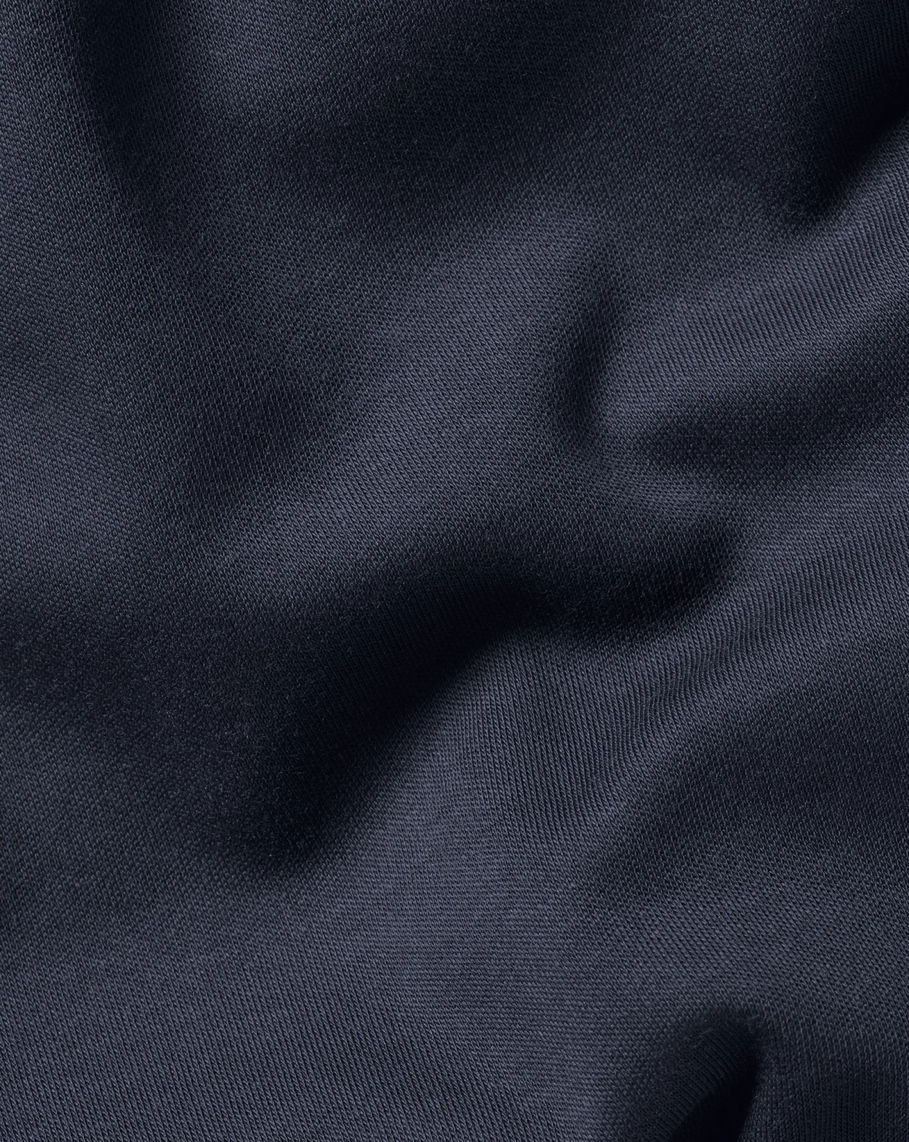 Zip Neck polos|Blue Shirts<Charles Tyrwhitt Zip-Neck Jersey Polo - Navy